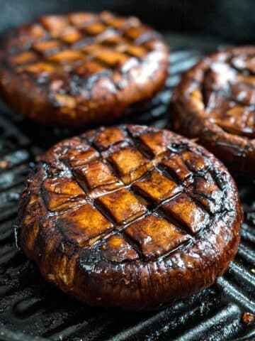 Grilled Portobello Mushrooms with Balsamic Marinade Recipe