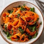 Raw Carrot Salad with Apple Cider Vinegar and Herbs Recipe