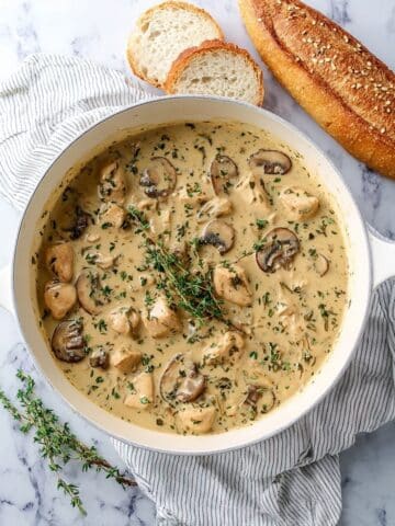 Low-Carb Chicken Mushroom Soup Recipe