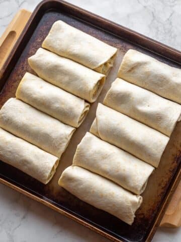 Spicy Bean and Egg Burritos Recipe