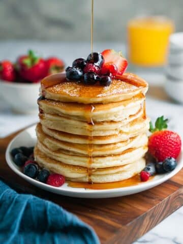 Best Sourdough Pancakes (Overnight or Same Day) Recipe
