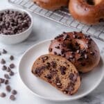 Double Chocolate Sourdough Bagels Recipe