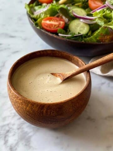 5 Minute Vegan Caesar Dressing Recipe
