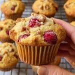 Gluten-Free Raspberry White Chocolate Chip Muffins Recipe