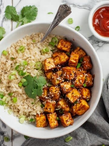 Super Crispy Air Fryer Tofu Recipe