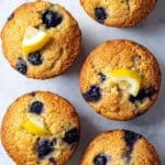 Easy Lemon Blueberry Muffins Recipe