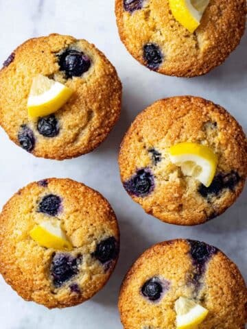 Easy Lemon Blueberry Muffins Recipe