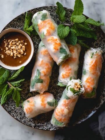Vietnamese Rice Paper Rolls (Spring Rolls) Recipe