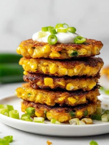 Cheddar Jalapeño Corn Fritters Recipe