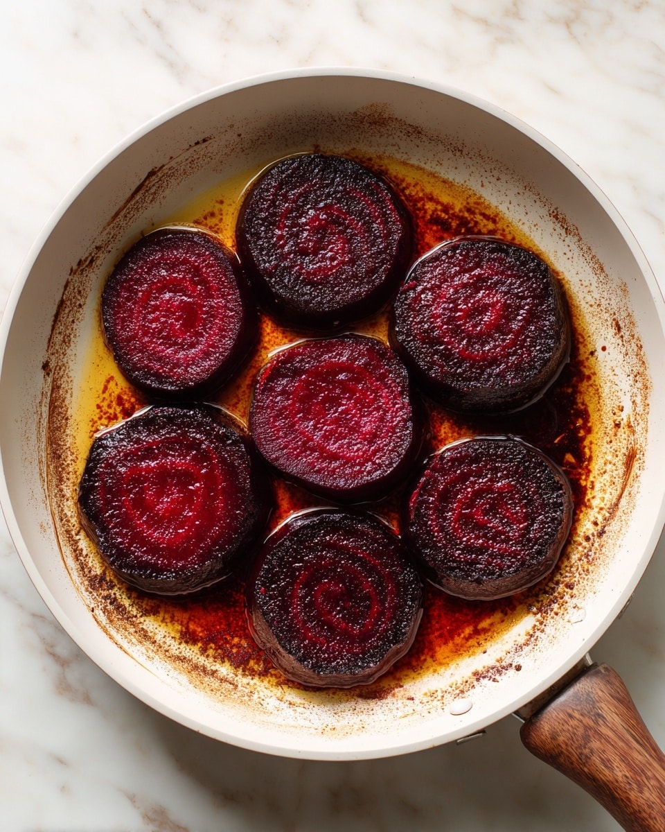Smashed Beets with Goat Cheese & Hot Honey: Elegant & Easy