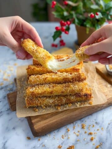 Crispy Yufka Pastry Rolls with Cheddar and Minced Meat Recipe
