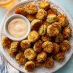 Smashed Oven-Fried Okra Recipe