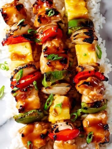 Pineapple Chicken Kabobs Recipe