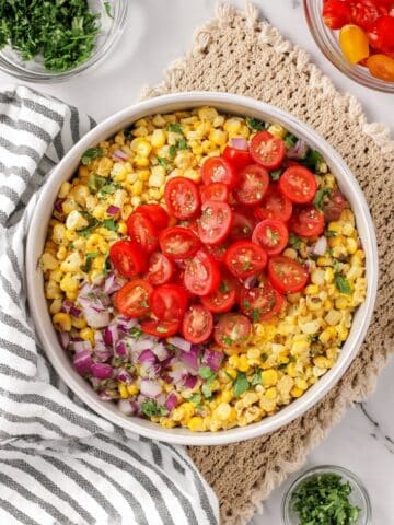 15 Minute Easy Corn Salad Recipe