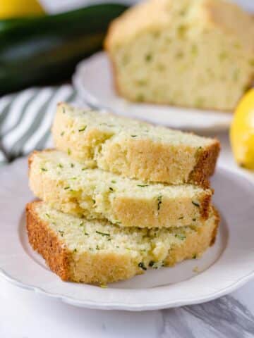 Lemon Zucchini Bread with Lemon Glaze Recipe
