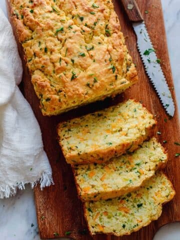 Zucchini Cheese Quick Bread Recipe