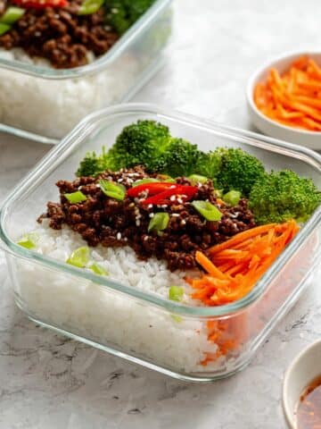 Firecracker Beef Meal Prep Bowls Recipe