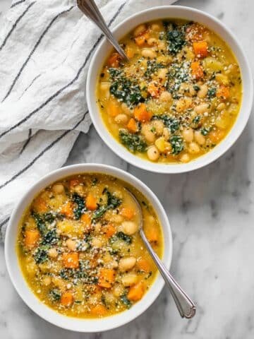 Easy Chickpea Soup with Potatoes, Carrots & Kale Recipe