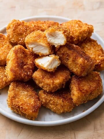 3 Ingredient Air Fryer Chicken Nuggets - Low Carb, High Protein Recipe