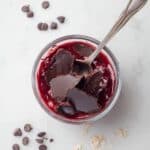 Chocolate Covered Strawberry Overnight Oats Recipe