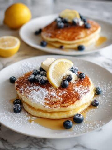 Gluten Free Lemon Ricotta Pancakes Recipe