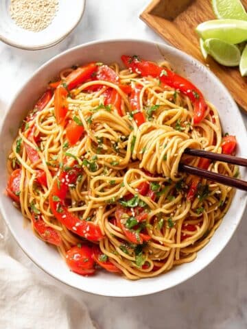 Cold Sesame Noodles Recipe