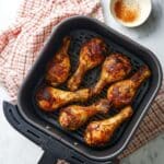 Air Fryer Barbecue Chicken Drumsticks Recipe