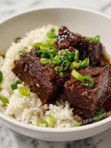 Asian Pressure Cooker Short Ribs with Hoisin and Ginger Recipe