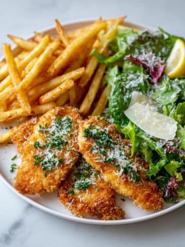 Baked Garlic Parmesan Chicken Tenders Recipe