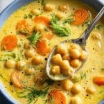 Greek Chickpea Soup (Revithia) Recipe