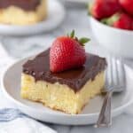Keto Boston Cream Poke Cake Recipe