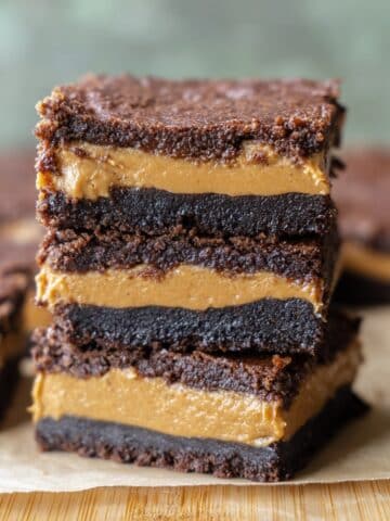 Sourdough Discard Peanut Butter Brownies Recipe