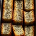 Celery Seed Butter Toasted Bread Cubes Recipe