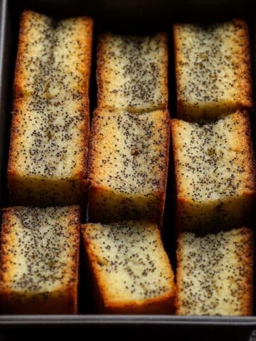 Celery Seed Butter Toasted Bread Cubes Recipe