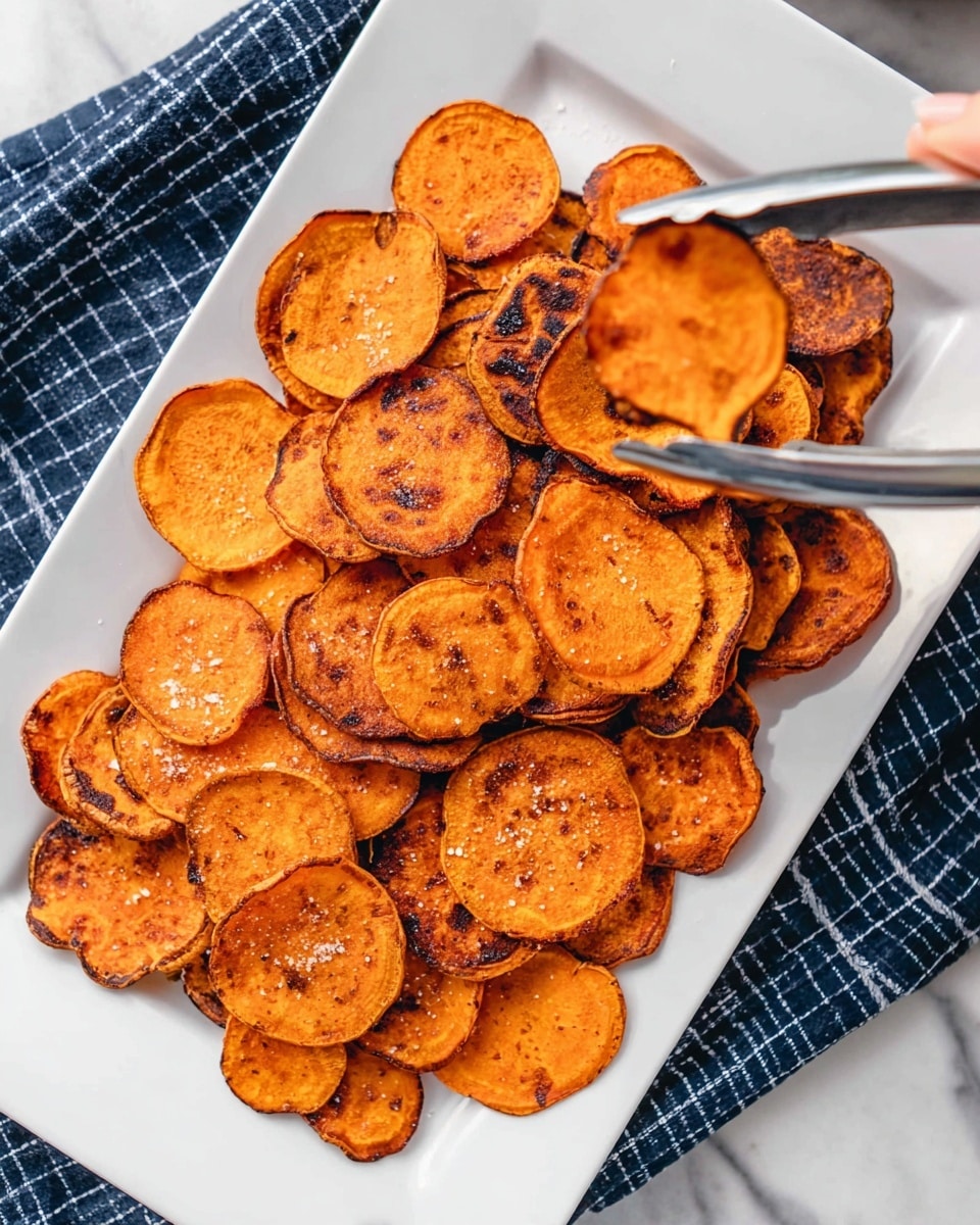 This image shows one layer of round, orange slices of sweet potato roasted on a black grill or pan. Each slice has a slightly browned edge and a soft, slightly textured surface with small spots from roasting. The slices vary slightly in size and shape and are spread evenly, almost touching each other. The background is a close-up view of the black pan that contrasts with the bright orange of the sweet potato slices. Photo taken with an iphone --ar 4:5 --v 7