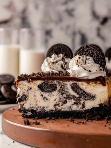 Ultimate Oreo Cheesecake with Chocolate Ganache and Oreo Whipped Cream Recipe