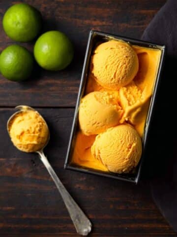 Vegan Mango Lime Fro-Yo Recipe