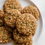 Healthy Zucchini Oatmeal Cookies Recipe