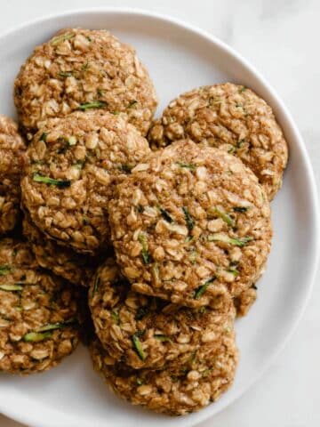 Healthy Zucchini Oatmeal Cookies Recipe