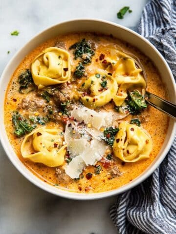 Creamy Tortellini Soup Recipe