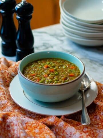 Easy Plant-Based Lentil Soup (Instant Pot & Stovetop) Recipe