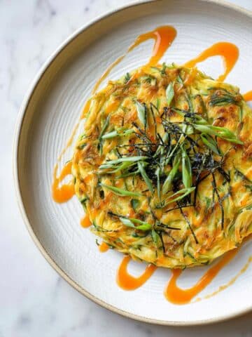 Okonomiyaki (Japanese Cabbage Pancake) Recipe