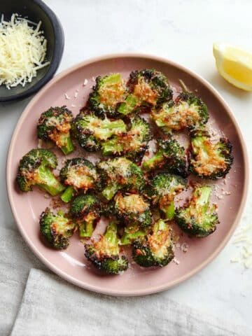 Smashed Broccoli with Parmesan Recipe