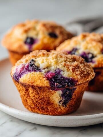 Air Fryer Blueberry Muffins Recipe