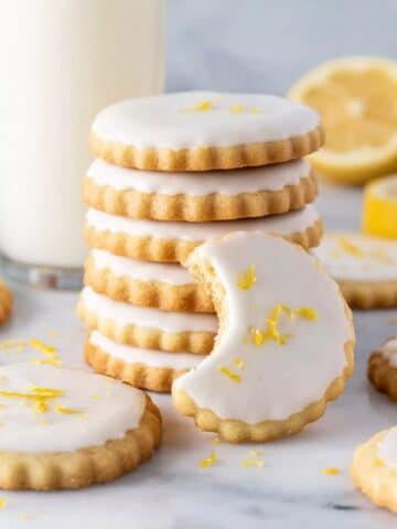Lemon Shortbread Cookies Recipe