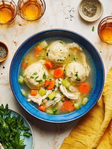 Old-Fashioned Chicken and Dumpling Soup Recipe