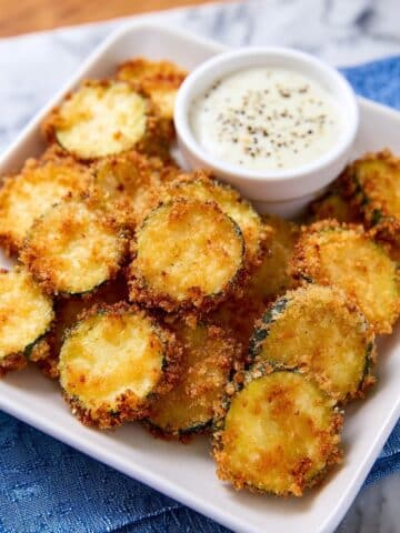 Crispy Fried Zucchini Slices Recipe