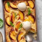Peach Cobbler with Cake Mix Recipe