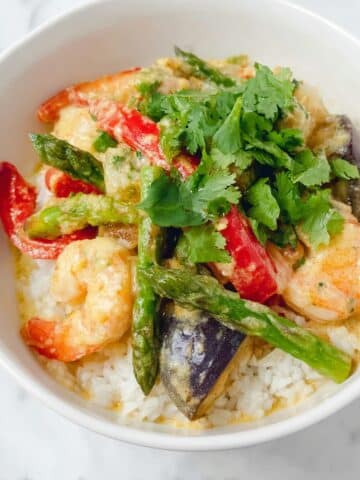 Thai Green Curry with Shrimp Recipe