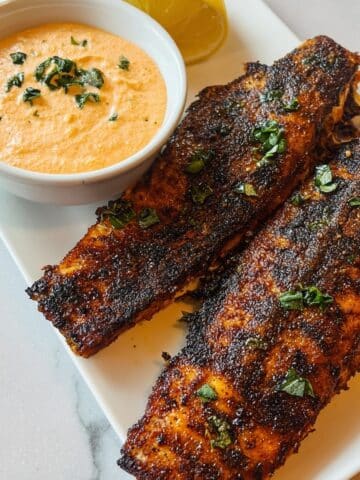 Blackstone Lemon Feta Salmon Recipe